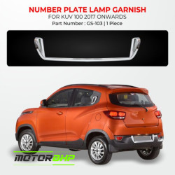 Mahindra KUV100 Number Plate Lamp Garnish (2017-Onwards) Mahindra KUV100 Number Plate Lamp Garnish (2017-Onwards)