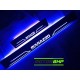 Mahindra Marazzo Blue LED Door Foot Step Sill Platev