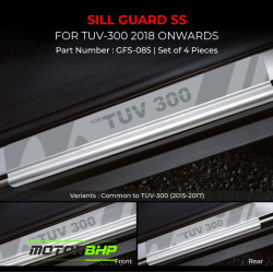 Mahindra TUV300 Stainless Steel Sill Guard Foot Step (2018 Onwards) Mahindra TUV300 Stainless Steel Sill Guard Foot Step (2018 Onwards)