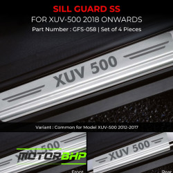 Mahindra XUV500 Stainless Steel Sill Guard Foot Step (2018 Onwards) Mahindra XUV500 Stainless Steel Sill Guard Foot Step (2018 Onwards)