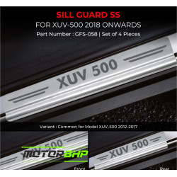Mahindra XUV500 Stainless Steel Sill Guard Foot Step (2018 Onwards)