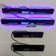  Mahindra XUV500 LED Door Foot Step Sill Plate Mirror Finish Black Glossy