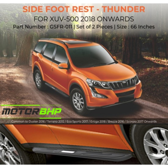 Mahindra XUV500 Side Foot Rest- Thunder (2018-Onwards)