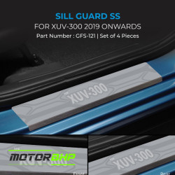 Mahindra XUV300 Stainless Steel Sill Guard Foot Step (2019 Onwards) Mahindra XUV300 Stainless Steel Sill Guard Foot Step (2019 Onwards)