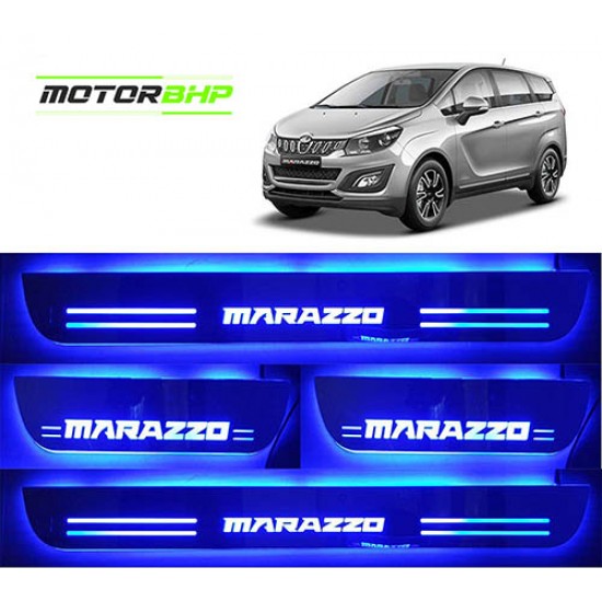 Mahindra Marazzo LED Door Foot Step Sill Plate