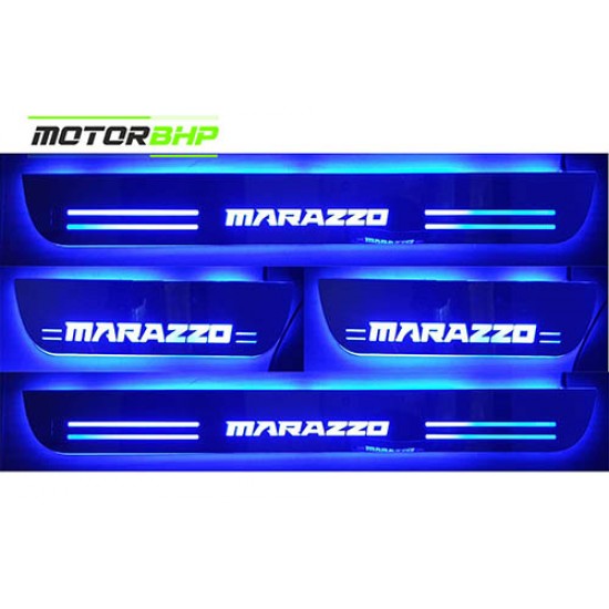 Mahindra Marazzo LED Door Foot Step Sill Plate