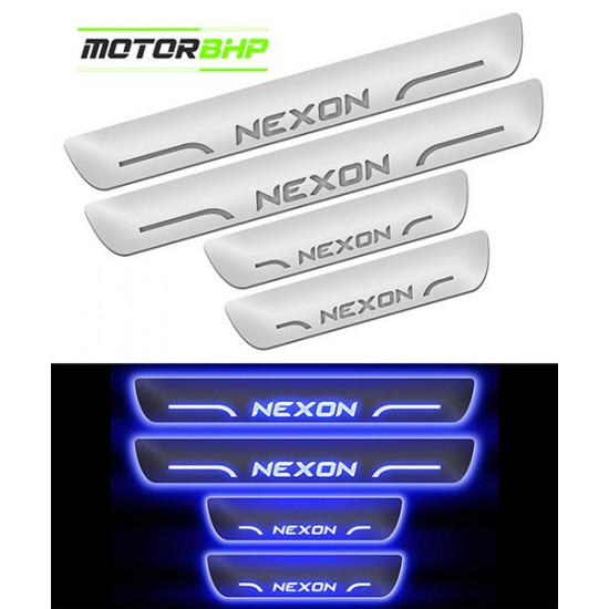  Tata Nexon LED Door Foot Step Sill Plate