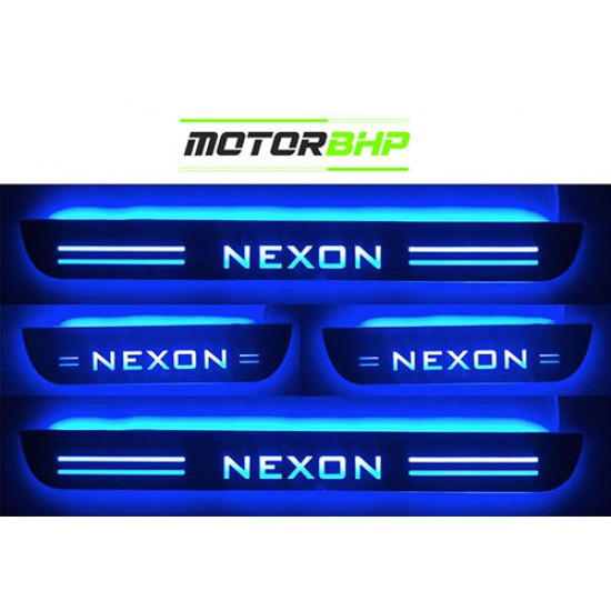  Tata Nexon LED Door Foot Step Sill Plate