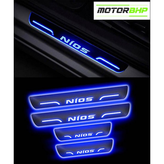 Hyundai Grand I10 NIOS LED Door Foot Step Sill Plate