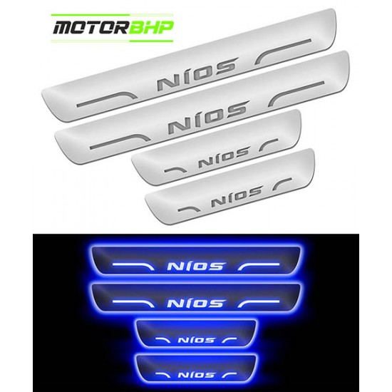 Hyundai Grand I10 NIOS LED Door Foot Step Sill Plate