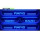  Skoda Rapid LED Door Foot Step Sill Plate