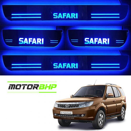  Tata Safari Storme LED Door Foot Step Sill Plate