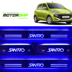 Hyundai Santro 2018 Onwards LED Door Foot Step Sill Plate  Hyundai Santro 2018 Onwards LED Door Foot Step Sill Plate