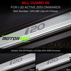 Hyundai i20 Active Stainless Steel Sill Guard Foot Step (2015-Onwards) Hyundai i20 Active Stainless Steel Sill Guard Foot Step (2015-Onwards)