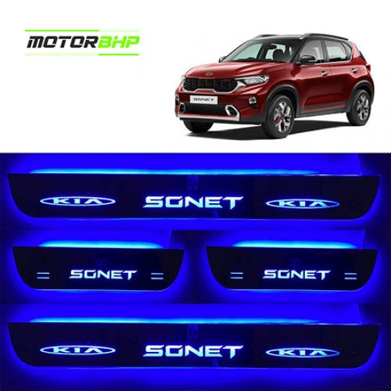 Kia Sonet LED Door Foot Step Sill Plate