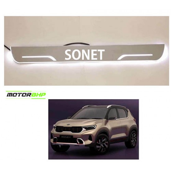  Kia Sonet LED Door Foot Step Sill Plate