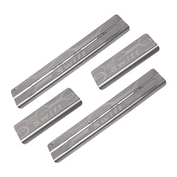 Galio Maruti Suzuki Swift Stainless Steel Sill Gaurd Foot Step (2018-Onwards) Galio Maruti Suzuki Swift Stainless Steel Sill Gaurd Foot Step (2018-Onwards)