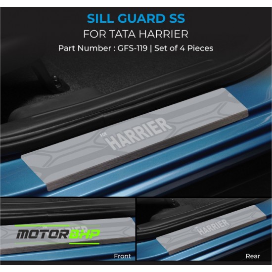 Tata Harrier Stainless Steel Sill Guard Foot Step