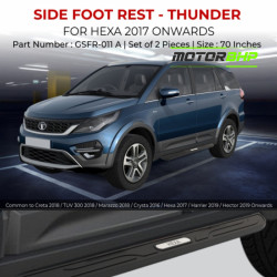 Tata Hexa Side Foot Rest- Thunder (2017-Onwards) Tata Hexa Side Foot Rest- Thunder (2017-Onwards)