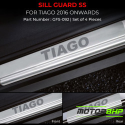 Tata Tiago Stainless Steel Sill Guard Foot Step (2016 Onwards) Tata Tiago Stainless Steel Sill Guard Foot Step (2016 Onwards)