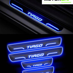Tata Tiago LED Door Foot Step Sill Plate  Tata Tiago LED Door Foot Step Sill Plate