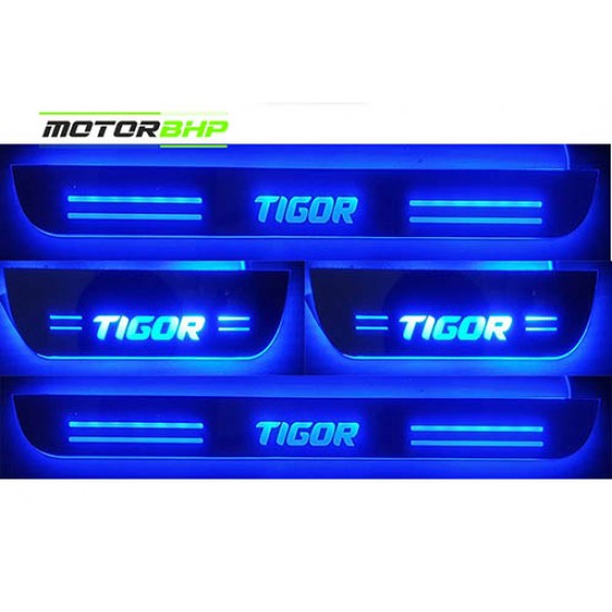 Tata Tigor LED Door Foot Step Sill Plate