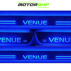 Hyundai Venue LED Door Foot Step Sill Plate  Hyundai Venue LED Door Foot Step Sill Plate
