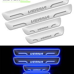 Hyundai Verna LED Door Foot Step Sill Plate Hyundai Verna LED Door Foot Step Sill Plate