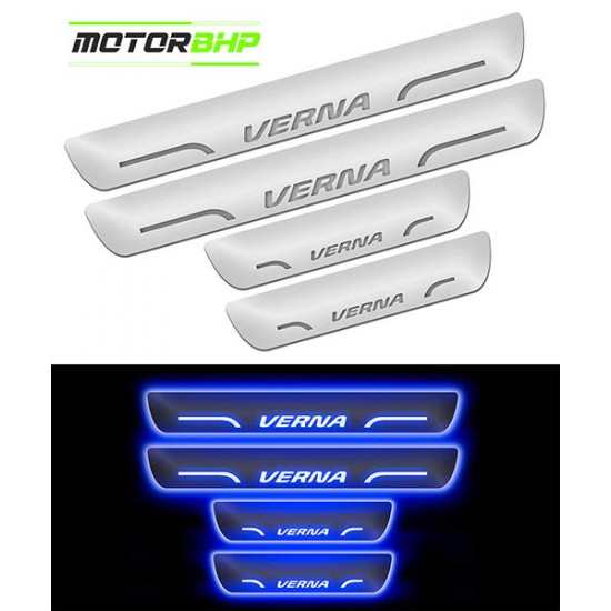 Hyundai Verna LED Door Foot Step Sill Plate