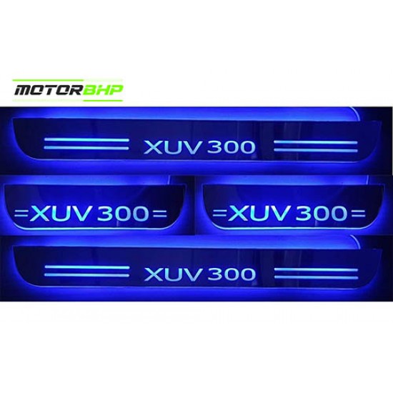 Mahindra XUV 300 LED Door Foot Step Sill Plate