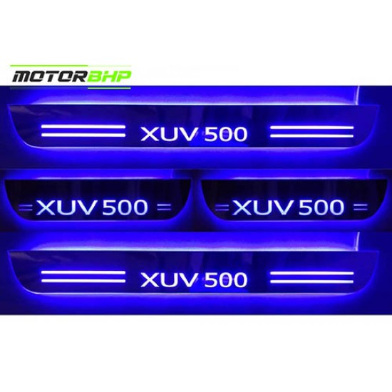  Mahindra XUV500 LED Door Foot Step Sill Plate