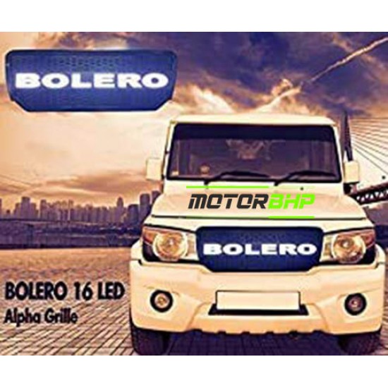  Mahindra Bolero Alpha With LED Front Grill 