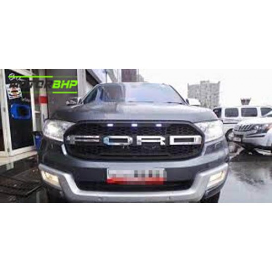  Ford Endeavour Alpha Front chrome Grill (2016-Onwards)