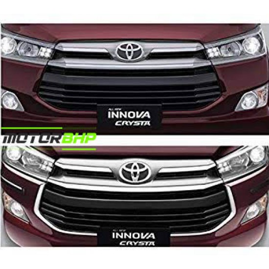 Toyota Innova Crysta Front Chrome Grill Bezel