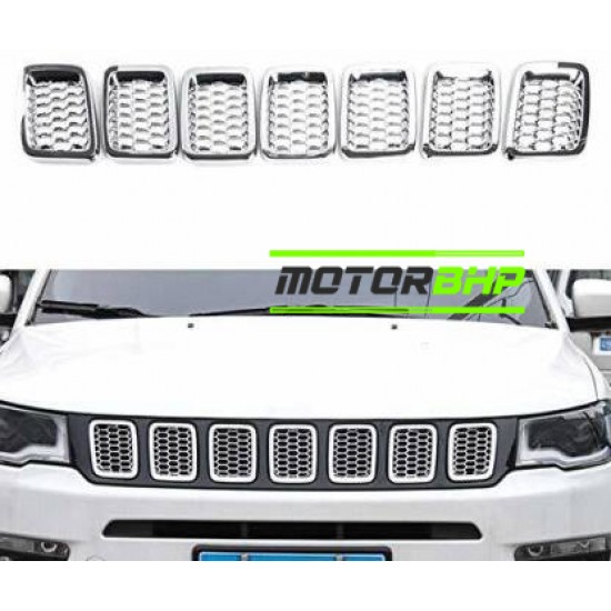 Jeep Compass Front Chrome Grill Ring