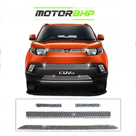  Mahindra KUV100 Front Chrome Grill 