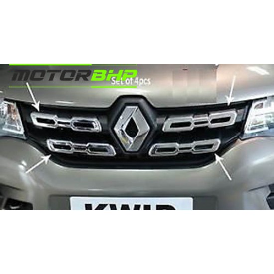  Renault Kwid Front Chrome Grill Hammer (2015-onward)