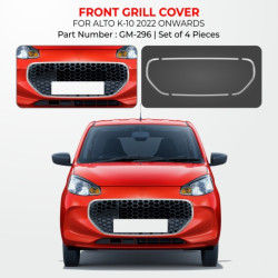 Maruti Suzuki Alto K10 Front Grill Chrome Cover (2022-Onwards)  Maruti Suzuki Alto K10 Front Grill Chrome Cover (2022-Onwards)
