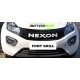 Tata Nexon Alpha Letter White Front Grill