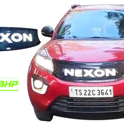 Tata Nexon Front Grill Alpha LED Letter  Tata Nexon Front Grill Alpha LED Letter