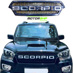 Mahindra Scorpio Alpha Front Chrome Grill  Mahindra Scorpio Alpha Front Chrome Grill