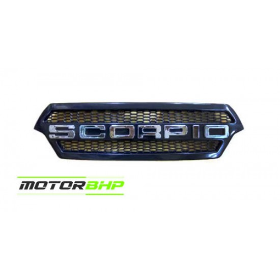  Mahindra Scorpio Alpha Front Chrome Grill