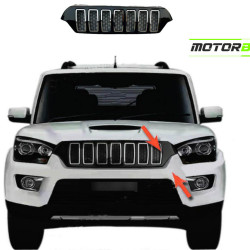 Mahindra Scorpio Front Grill M-Hawk (Jeep Compass Style)  Mahindra Scorpio Front Grill M-Hawk (Jeep Compass Style)