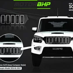  Mahindra Scorpio Front Grill M-Hawk (Jeep Compass Style)