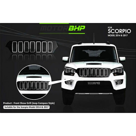  Mahindra Scorpio Front Grill M-Hawk (Jeep Compass Style)