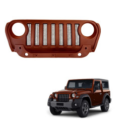 Mahindra Thar 2020 Front Grill Wrangler Rubicon Style Mystic Copper  Mahindra Thar 2020 Front Grill Wrangler Rubicon Style Mystic Copper
