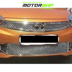 Tata Tiago Front Chrome Grill (Bentley Type)  Tata Tiago Front Chrome Grill (Bentley Type)