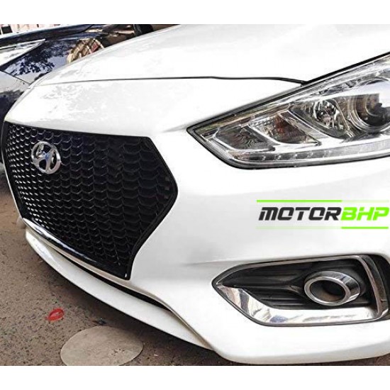 Hyundai Verna Front Black Grill 