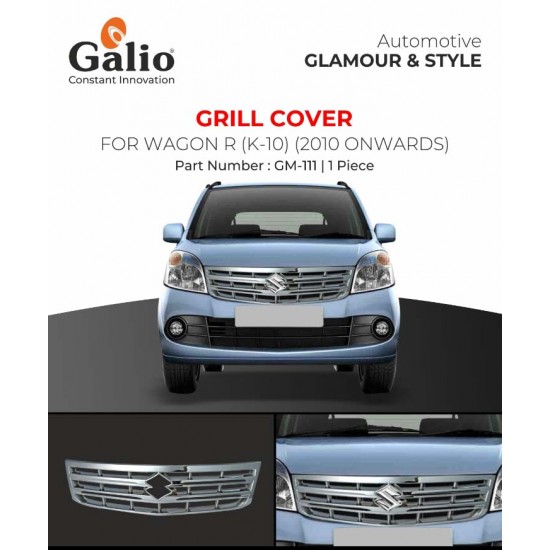 Galio Maruti Suzuki WagonR  Front Grill Chrome (2010-Onwards)