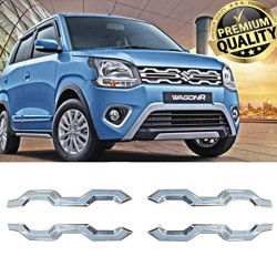 Maruti Suzuki WagonR 2019 Front Grill Chrome - 2 piece set Maruti Suzuki WagonR 2019 Front Grill Chrome - 2 piece set